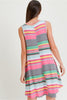 Colorful Stripe Dress