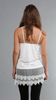 Ivory Cami with Lace