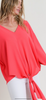 Chic Coral Top
